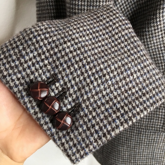 J. Crew Schoolboy Houndstooth Blazer Jacket Size 4 - Picture 3 of 8